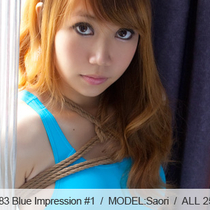 No.00283 Blue Impression #1 彼女が競泳水着と緊縛が好きです。