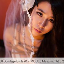 No.00566 Bondage Bride #1 [25Pics] 美しい緊縛花嫁、結婚式の前にSMゲーム。ゴージャスなランジェリーベージュパンスト。