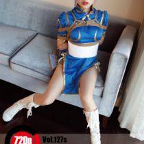 Vol.127s Chun Li 今日は、私は巨乳の春麗のコスプレを縛られていた、彼女自身が緊縛調教を好きだた。